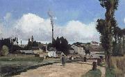 Camille Pissarro Banks of the Oise at Pontoise china oil painting reproduction